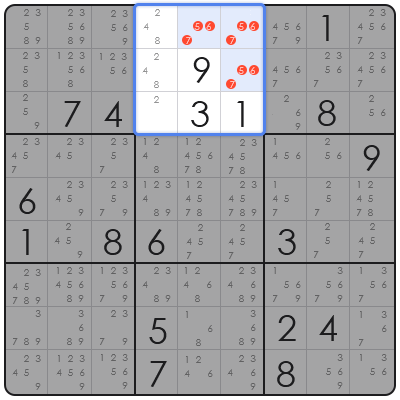 sudoku cheat sheet